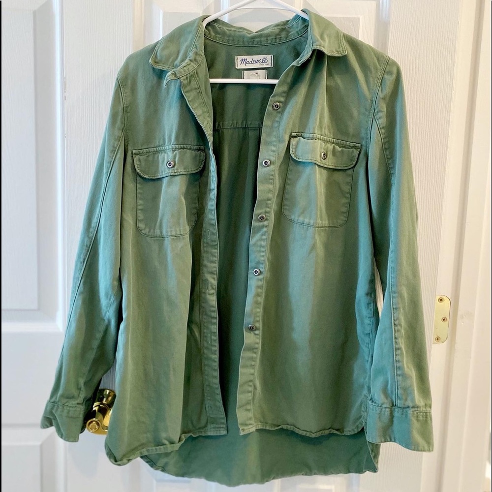 Madewell oversized shirt
